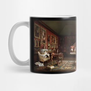 The Painter's Studio by Ignacio de Leon y Escosura Mug